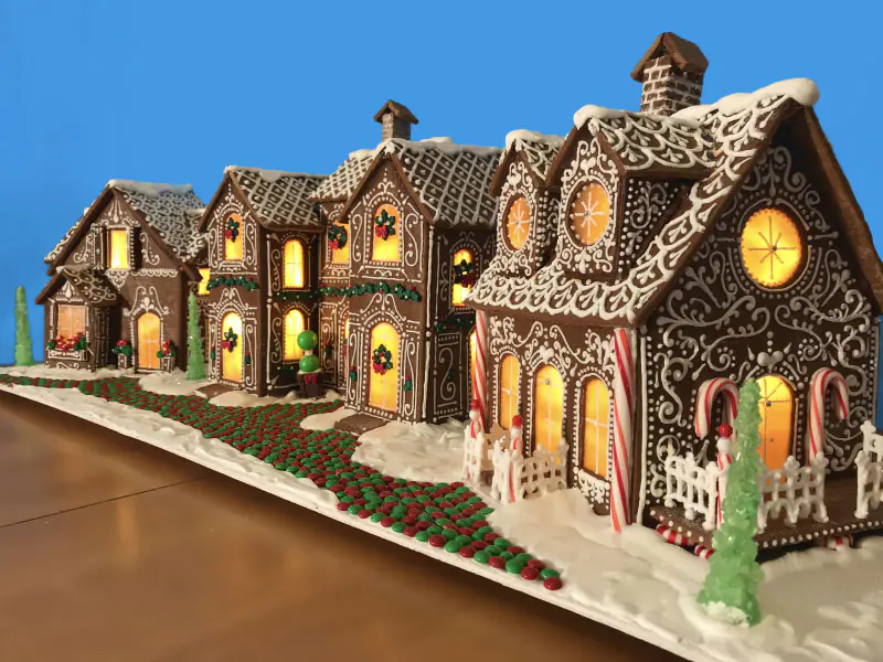 Here's How To Make a Frank Lloyd Wright Gingerbread House