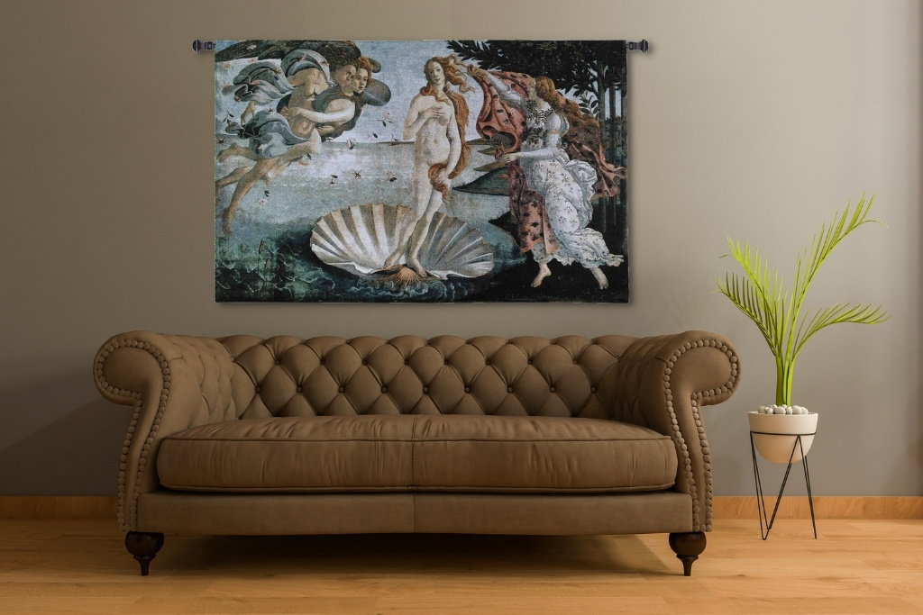 Botticelli s Birth Of Venus Tapestry 34 x 53 Art Home