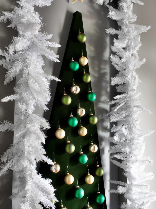 Stylish Hanging Christmas Tree with Fishing Line