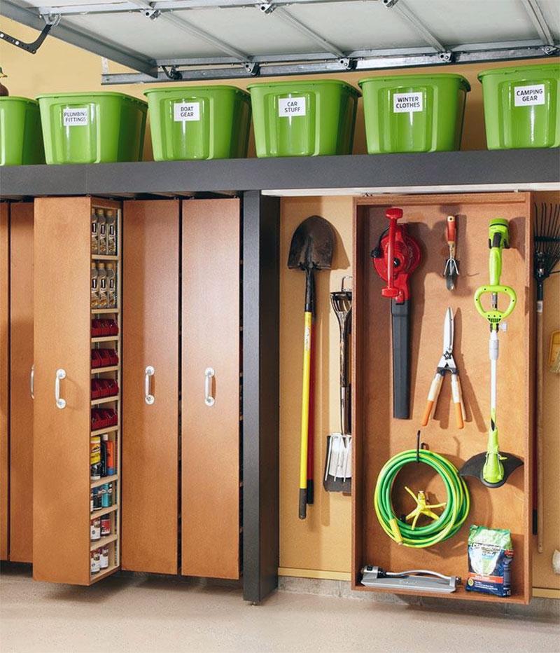 DIY Garage Organization Hacks, Tips & Ideas