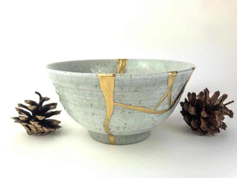 Kintsugi - Collection Natsu- Japanese ceramic - Kintsugi bowl.