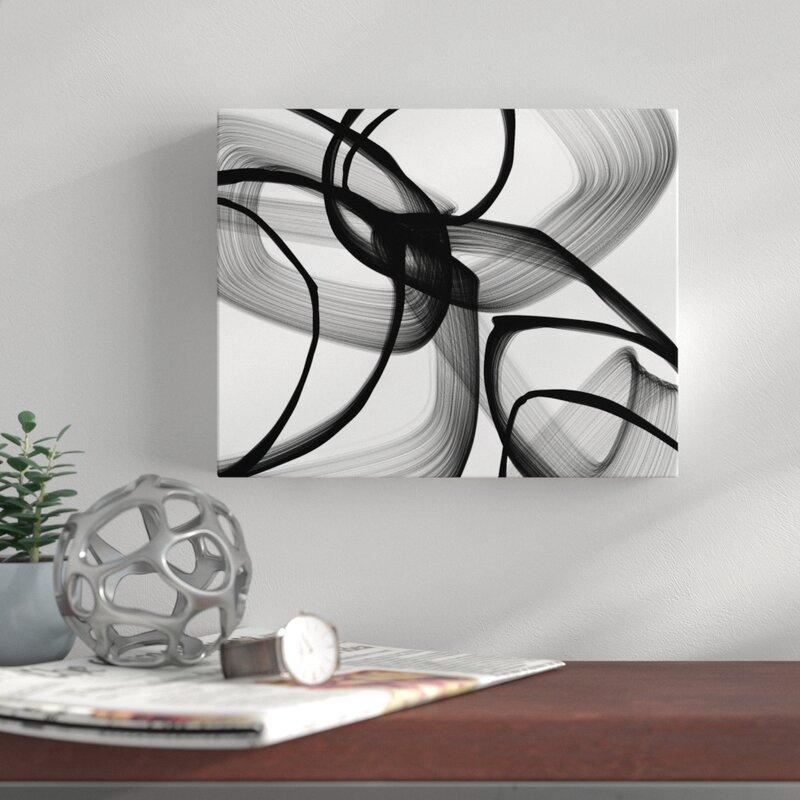 black gray wall art