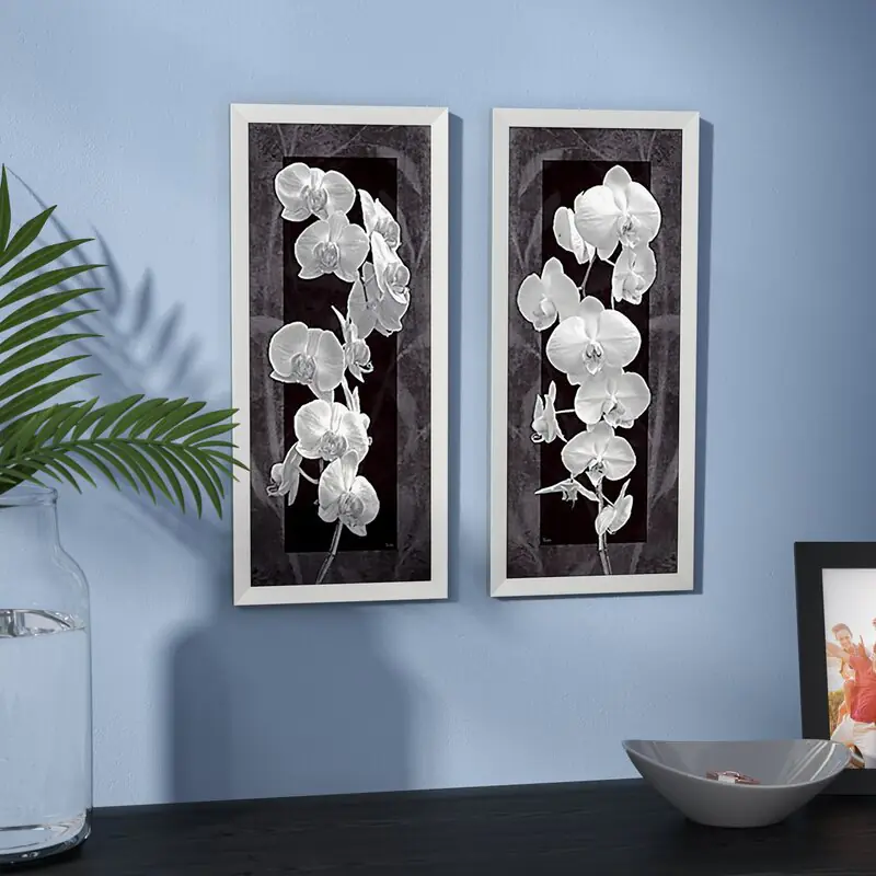 Orchid Opulence I Framed Graphic Art Set