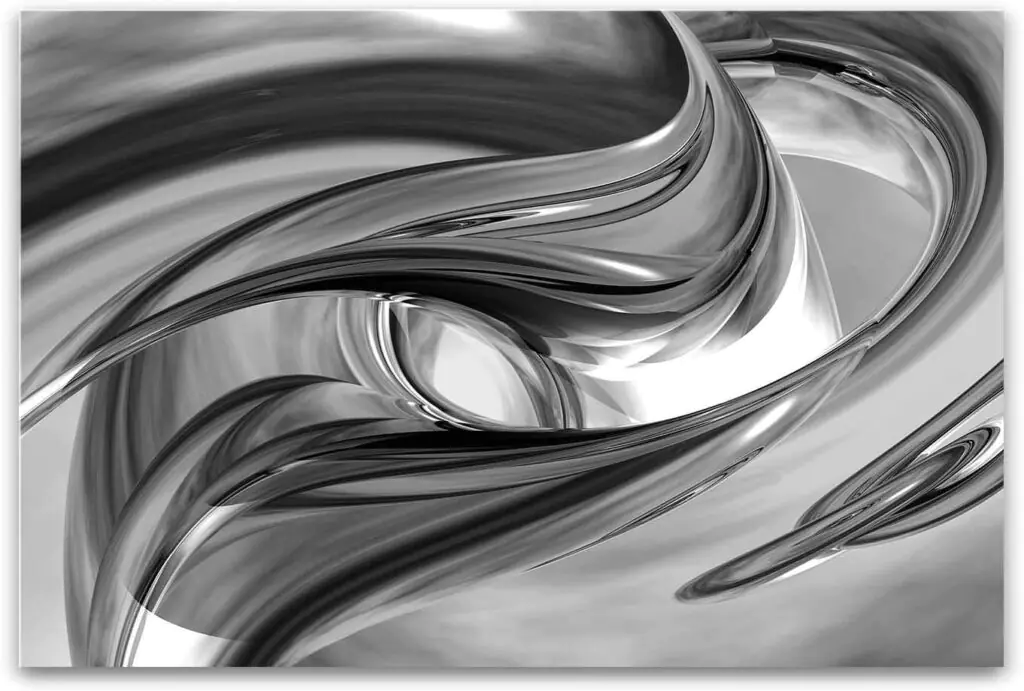 Startonight Canvas Wall Art Black and White Abstract Destiny