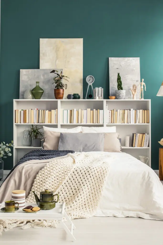Bookshelf Headboard