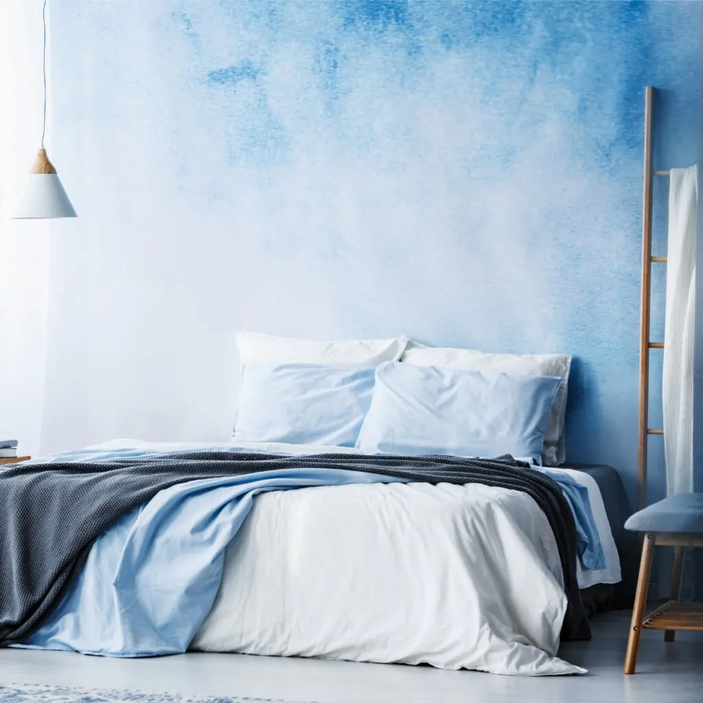 Painted Wall Headboard