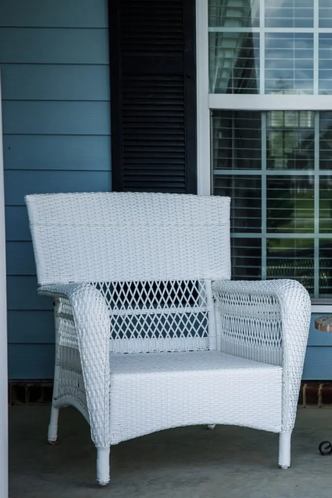 Thrift Store Wicker Furniture
