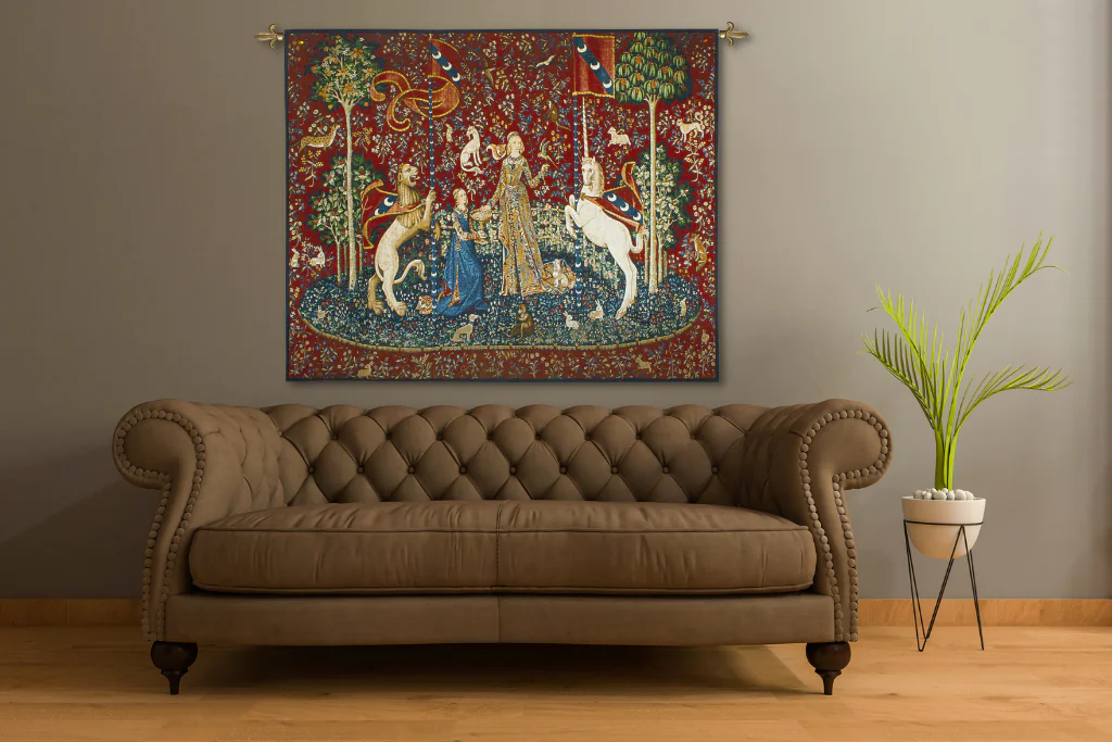 Hanging up a tapestry hot sale