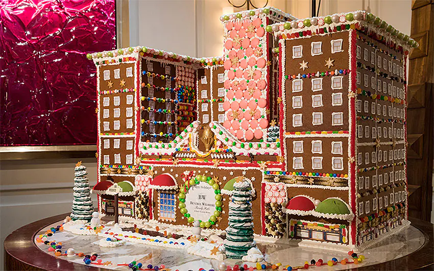 Beverly Wilshire Gingerbread Hotel