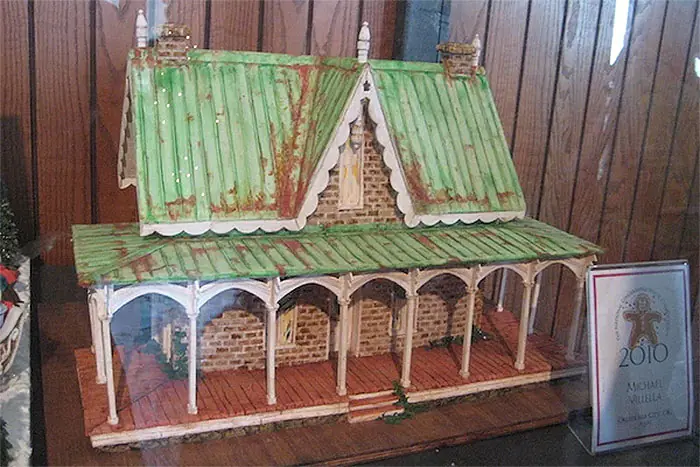 Copper Roof Gingerbread Farmhouse