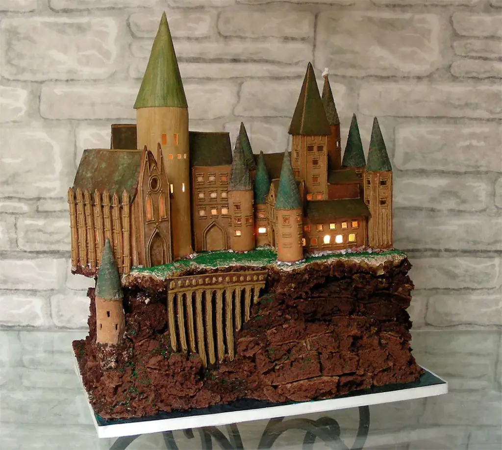 Harry Potter Hogwarts Gingerbread House