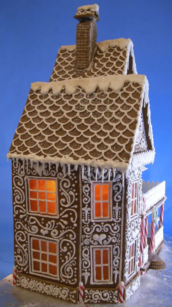 Quaint Victorian Gingerbread House