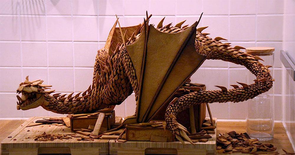 Smaug the Dragon Gingerbread Beast
