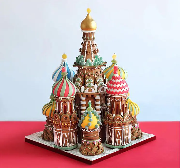 St. Basil’s Basilica Gingerbread Cathedral