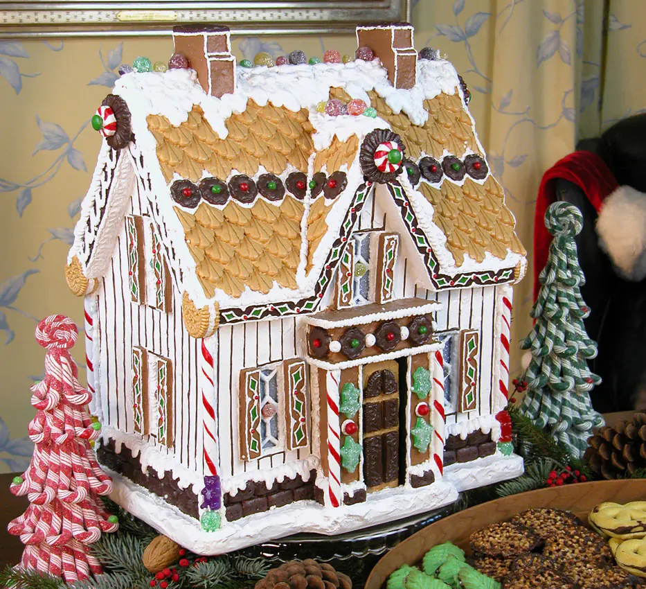 Victorian Gingerbread Farmhouse