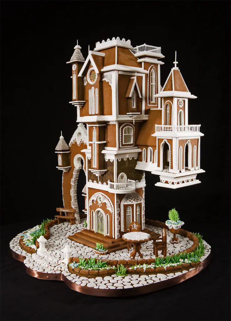 Grand Prize Winning Victorian Gingerbread Mansion