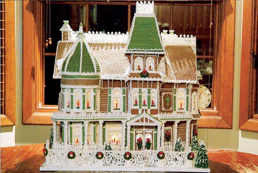 Wonderful Victorian Gingerbread House