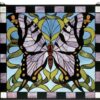 Butterfly | Tiffany Stained Glass Panel | 25" X 23"