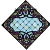 Jeweled Grape | Tiffany Stained Glass Window | 25.5" X 25.5"