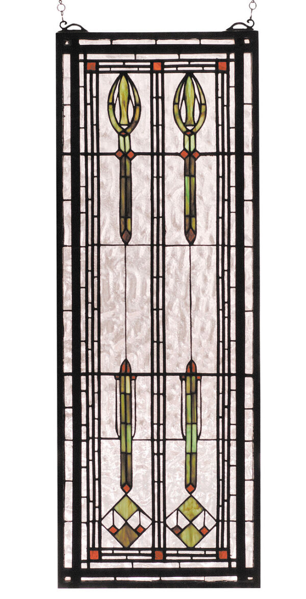 Spear Of Hastings | Stained Glass Panel | 11" W X 30" H