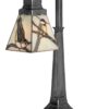 19.5" H Early Morning Visitors Desk Lamp