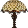 24" H Diamond & Jewel Table Lamp