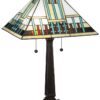 23" H Prairie Peaks Table Lamp