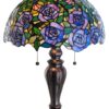 24" H Tiffany Rosebush Table Lamp
