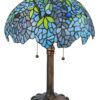 25" H Tiffany Wisteria Table Lamp