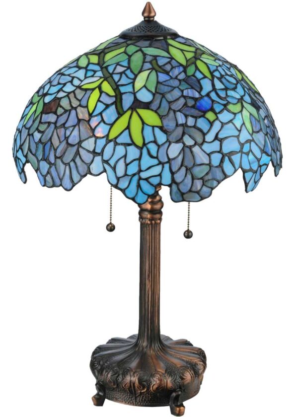 25" H Tiffany Wisteria Table Lamp