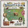 Montana State Tapestry Blanket