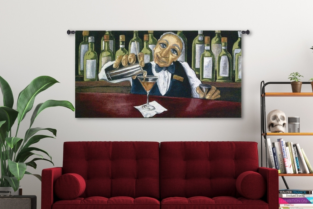 Jack (The Bartender) | Will Rafuse Tapestry | Art & Home