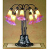 Tiffany Stained Glass Pondlily Accent Lighting | 10 Light