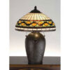 Tiffany Stained Glass Acorn Table Lamp