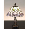Tiffany Stained Glass Daffodil Bell Small Accent Lamp