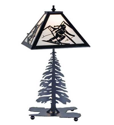 Skier Table Lamp