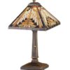 Navajo Mission Tiffany Stained Glass Accent Lamp
