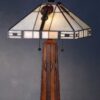 Parker Poppy Stained Glass Accent Lamp