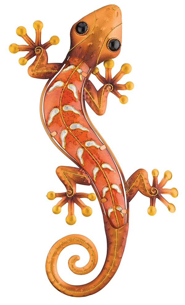 Copper Gecko | Southwestern Metal Wall Art