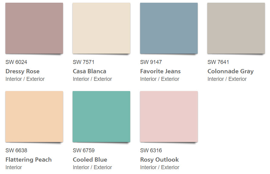1980s Paint Colors | Retro Home Decor