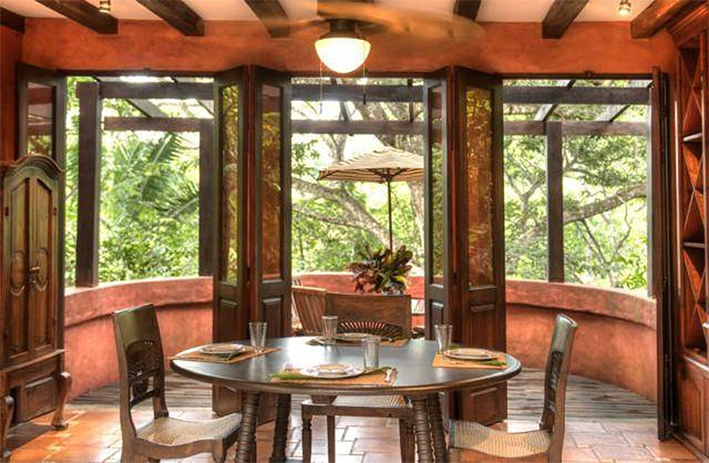 Mel Gibson’s $30 Million Costa Rica Jungle Compound: Open Eating Area