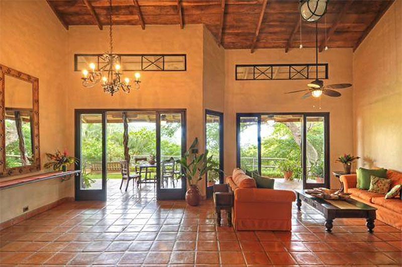 Mel Gibson’s $30 Million Costa Rica Jungle Compound: Living Room