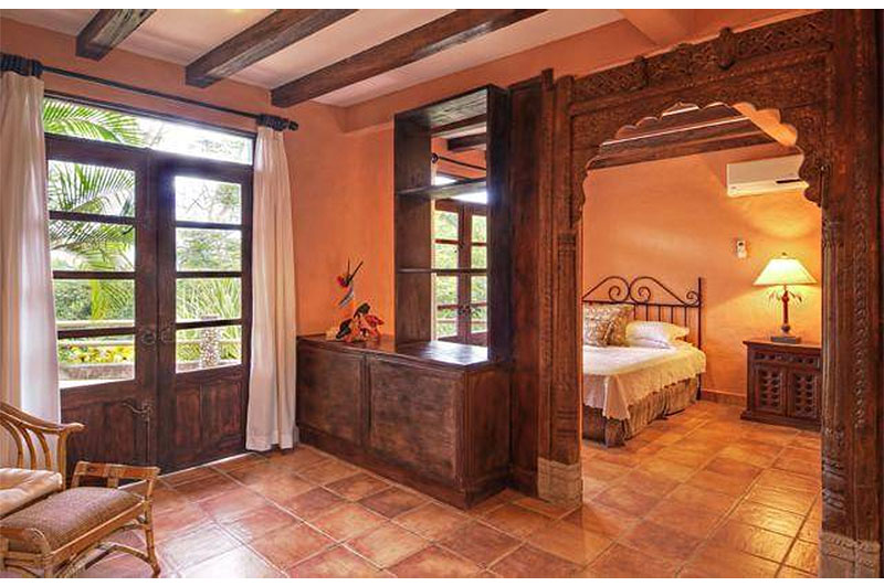 Mel Gibson’s $30 Million Costa Rica Jungle Compound: Carved Wood Archway