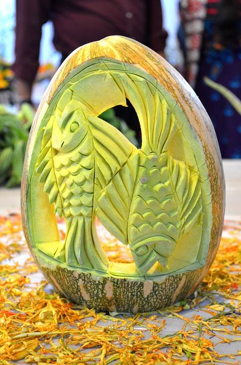 Halloween Pumpkin Carving Ideas | Carved Fish