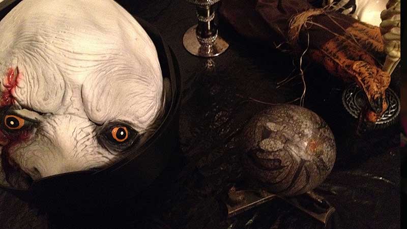 Halloween Party Decorations - Head in a Bowl