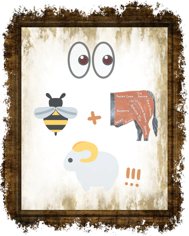 Look Bee+Hind Ewe! 