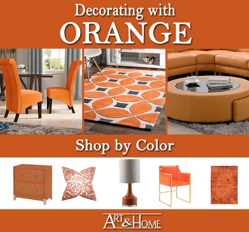 Orange Furniture & Home Decor Accents