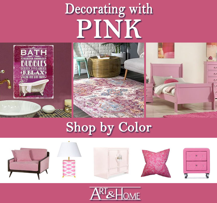 Pink Furniture & Home Decor Accents