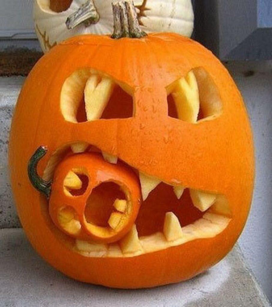 Creative Pumpkin Carving Ideas | Cannibal Pumpkin