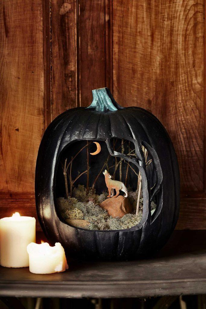 The Carved Pumpkin Diorama